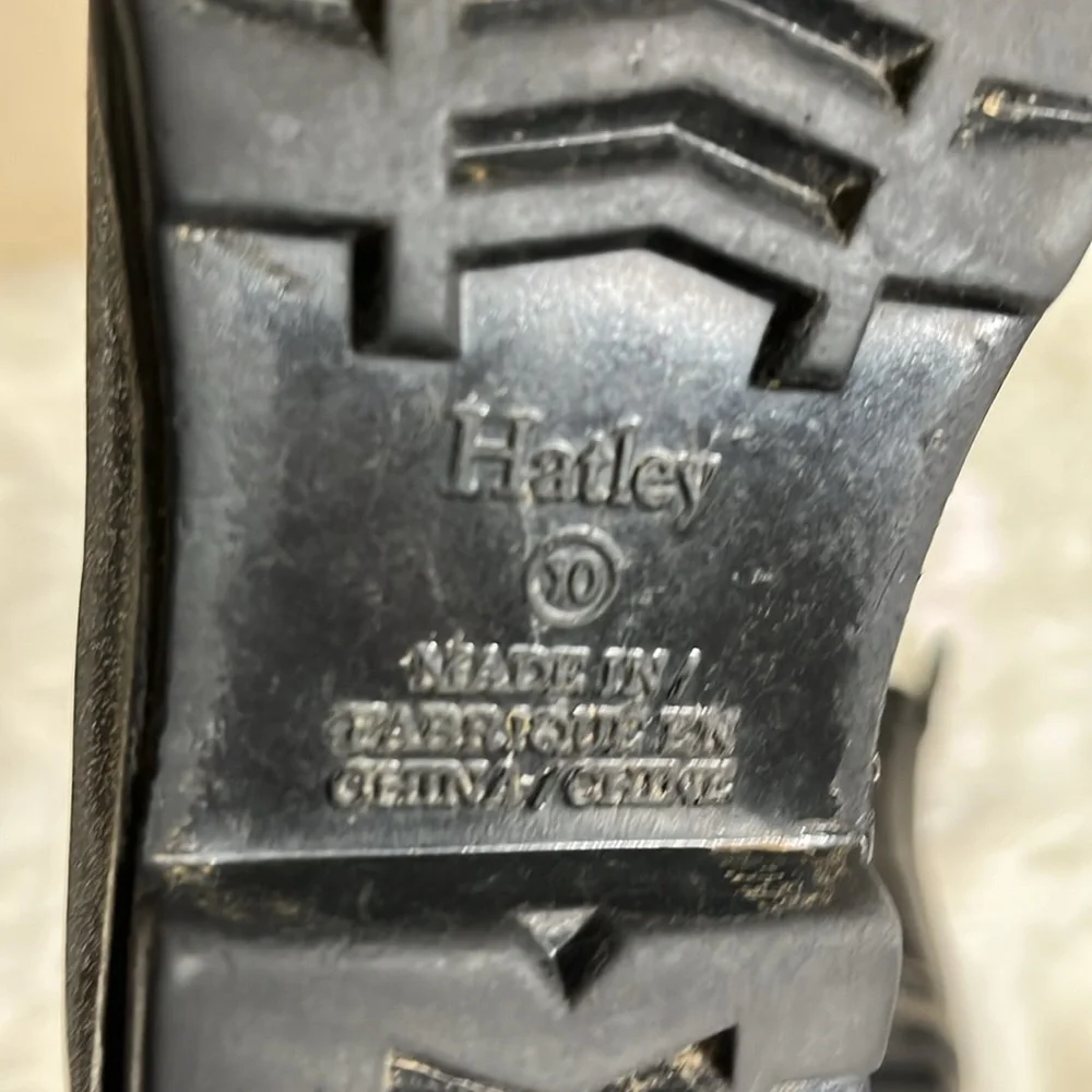 Hatley Black Silver Glitter Waterproof Rain Boots